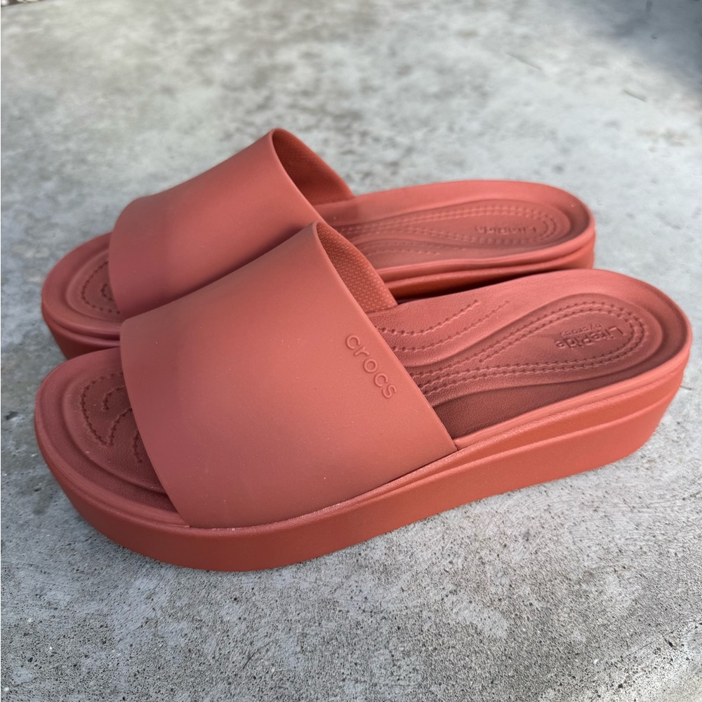 Crocs Brooklyn Slide Women’s 10 EUC